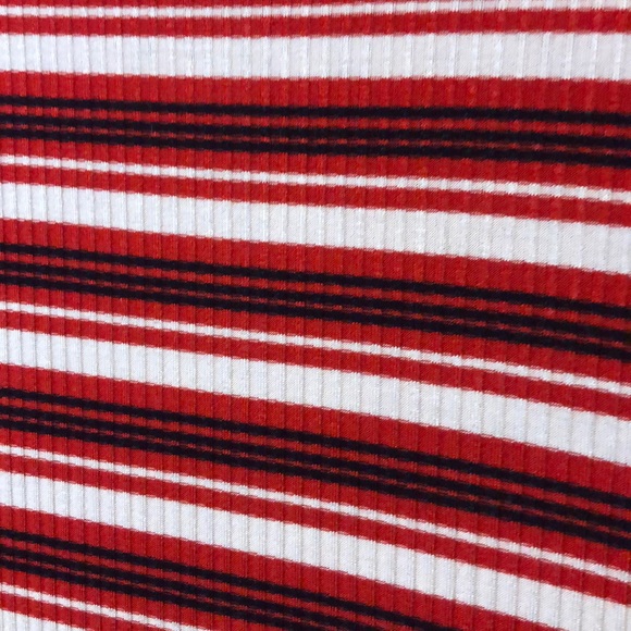 Plus Size T-shirt Striped Dress - Picture 2 of 3